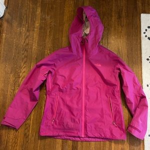 North Face raincoat